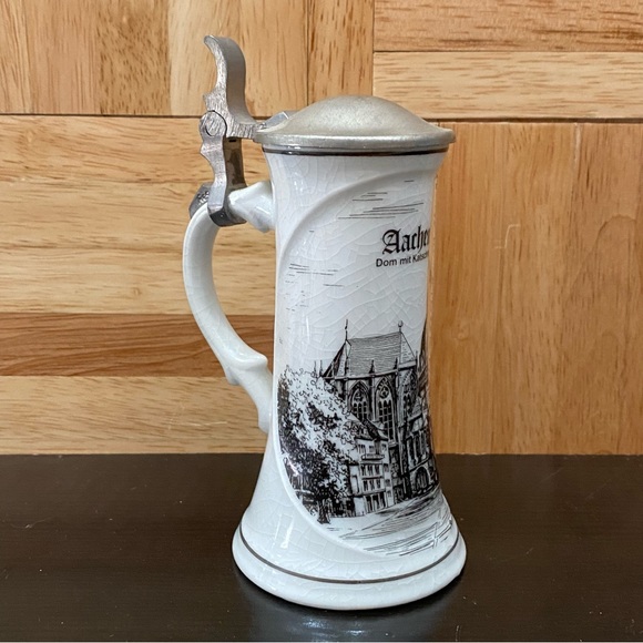 Vintage Porcelain German Mini Beer Stein - Picture 1 of 16